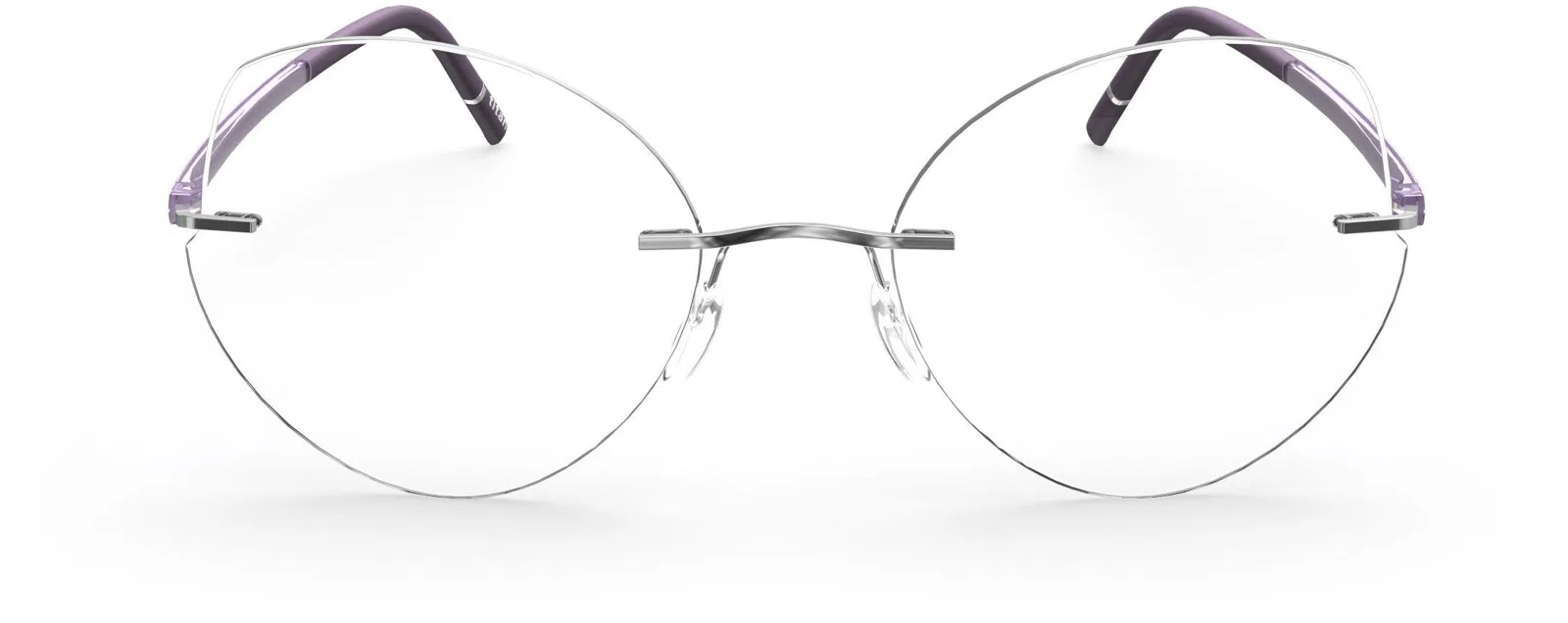 Silhouette The Wave Color Groove Demo Rimless 5567 Eyeglasses - view 28